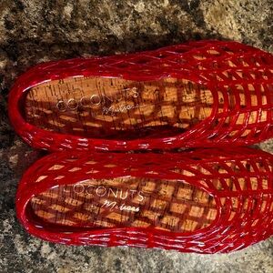 Coconuts by Matisse Red Jelly Sandals